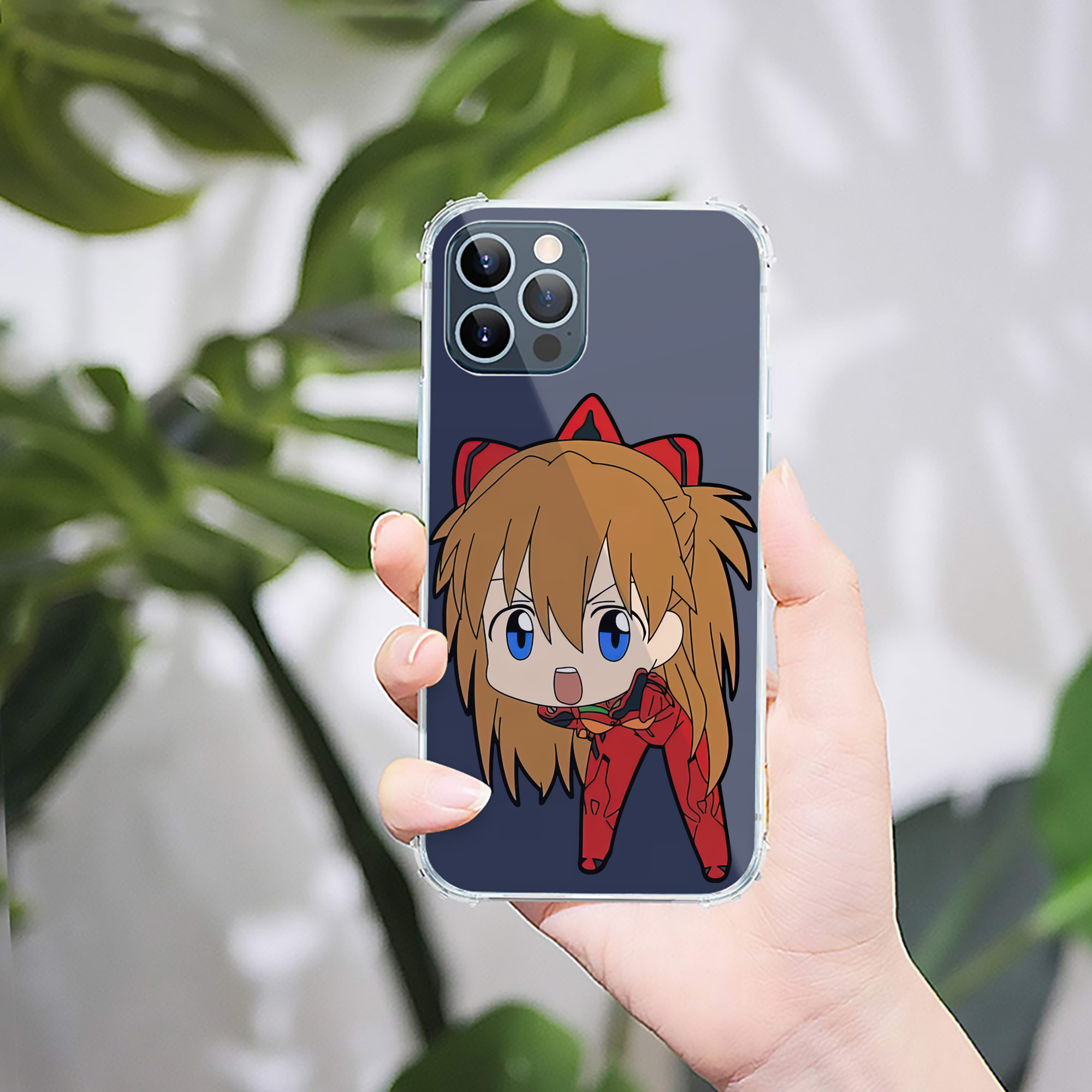 （画像用） EVA 新世紀エヴァンゲリオン 【iPhone 12シリーズ対応】透明スマホケース（クリアソフトケース）